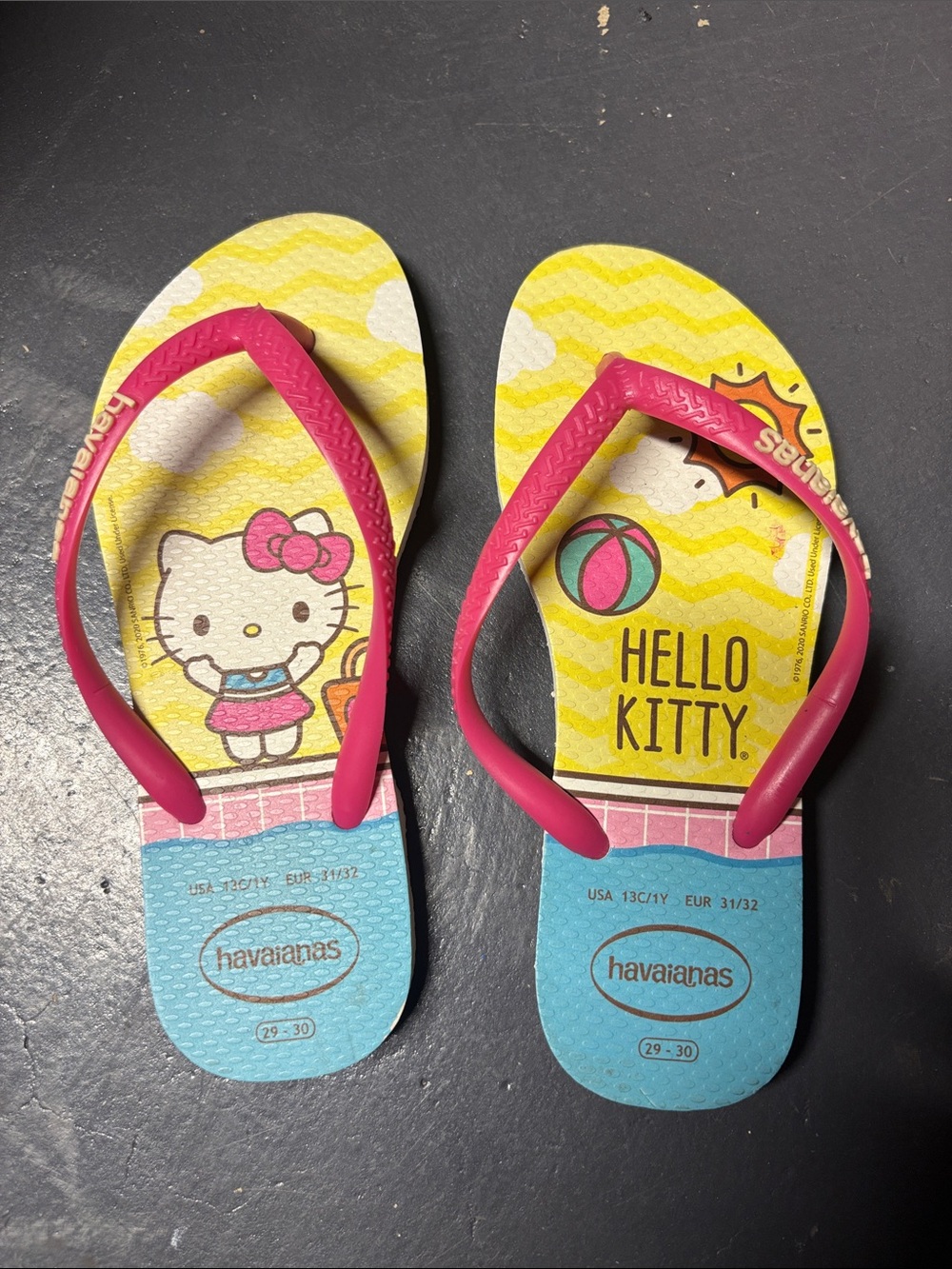 Havaianas Kids Hello Kitty Flip Flops